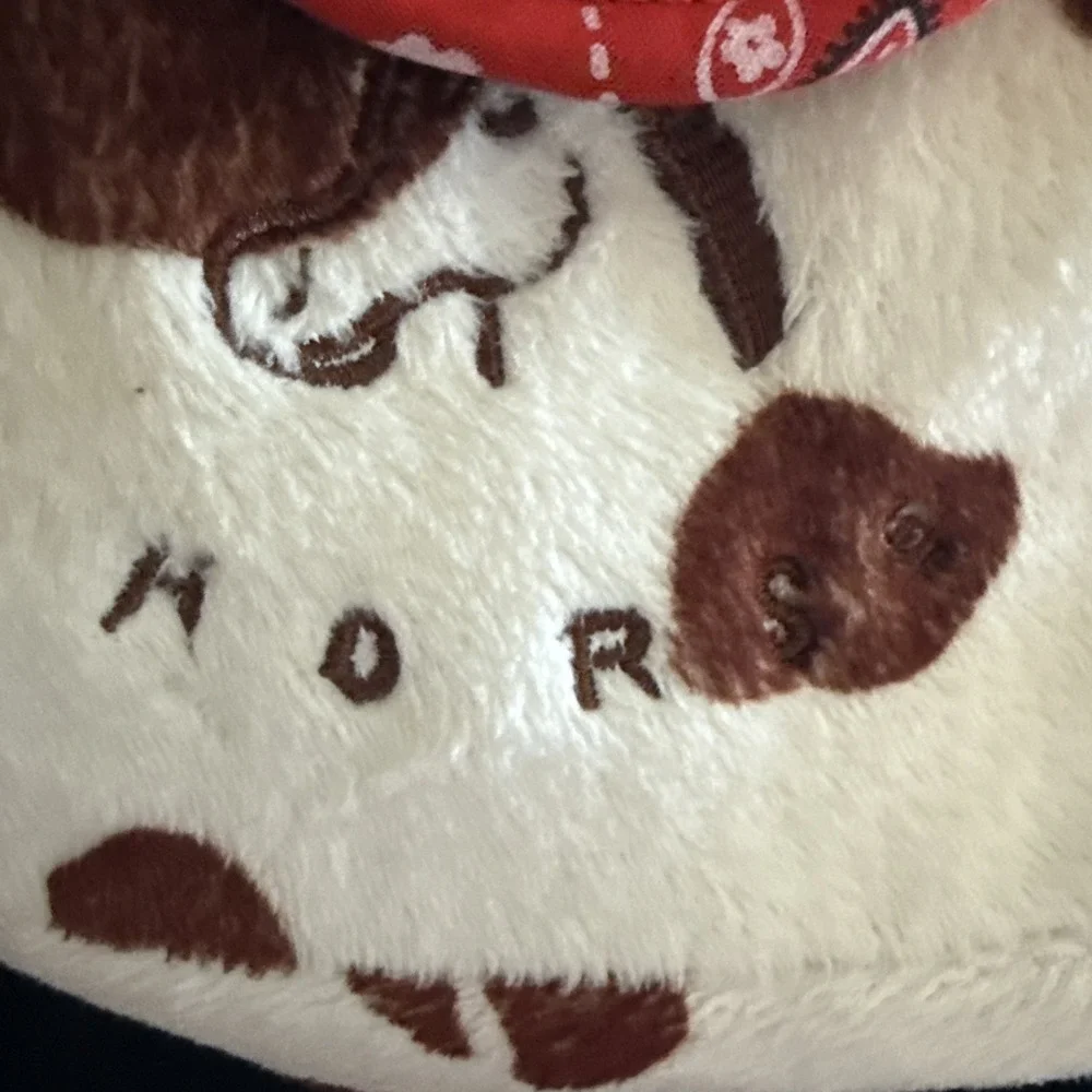Playmaker Toys I Love My Horse Sewn Print Small Animal Carrier Plush Stuffed4005